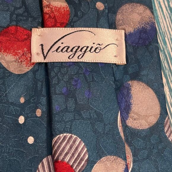 Viaggio Men’s Universe Vintage Tie - Picture 4 of 6